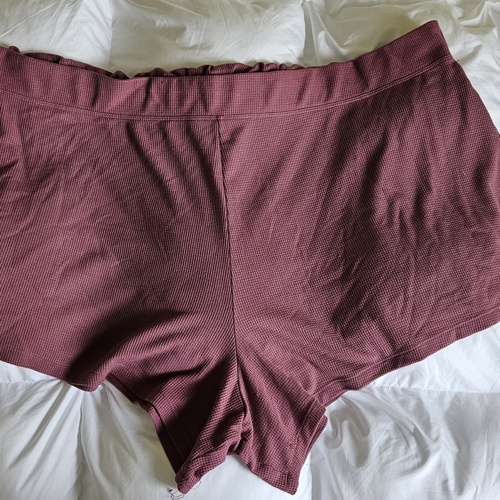Women's Mauve Sleep Shorts